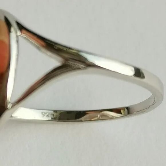 CULTURED white freshwater pearl White Sapphire Ring in Sterling Silver - Picture 2 of 8